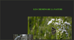 Desktop Screenshot of lescheminsdelanature.com